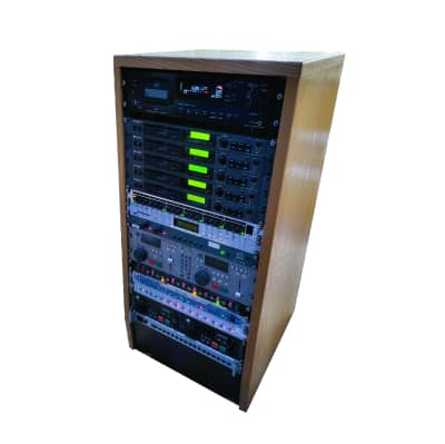 Audio Themed Wood Sided Server Rack Type 1