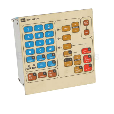 Blue and Orange Buttons Control Panel
