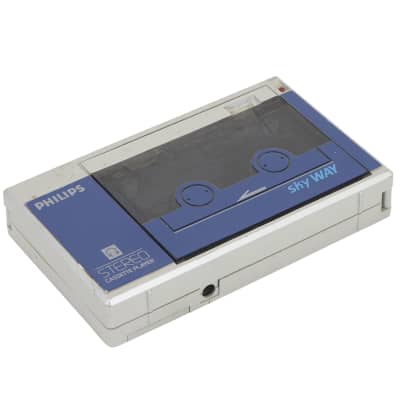 Blue Philips Cassette Player