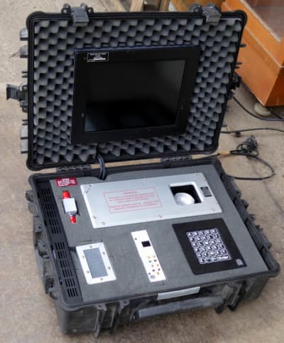 Practical chemical analysis system in rugged Peli case