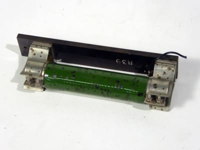 Large green vitreous power resistor