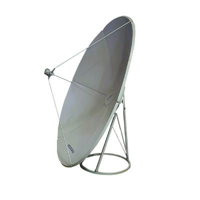 2.4 metre flat-pack giant satellite dishes