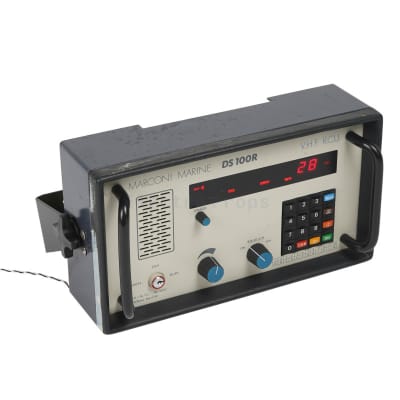 Practical marine VHF radio control panel for boat/ship's bridge