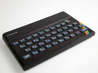 Sinclair ZX Spectrum 1980s home computer