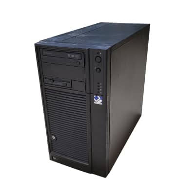 Black 1990's-2000's PC Computer Tower