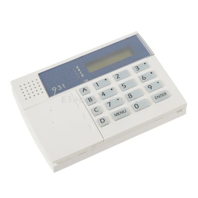 Wall mounting alarm control panel