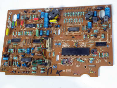Analogue Printed Circuit Board with colourful components