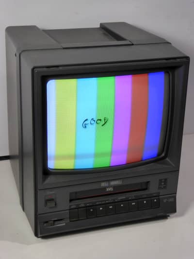 Practical Bell & Howell combo 14" TV / VCR for education / conferance