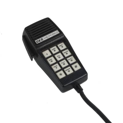 CES Microrad fist Microphone with numeric keypad