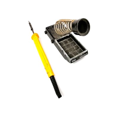 Yellow Soldering Iron & Stand