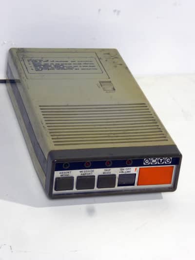Period telephone answering machine - answerphone