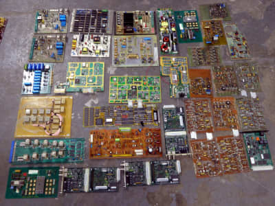 Selection of medium sized printed circuit boards (PCBs)