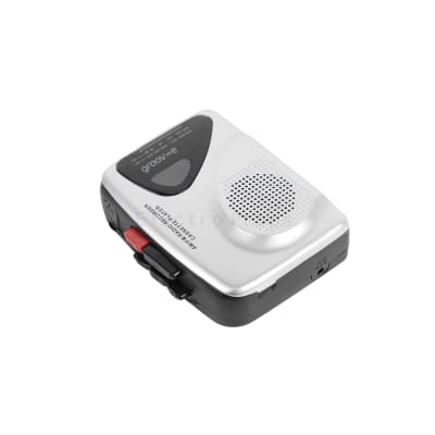 Silver Cassette / Radio Player