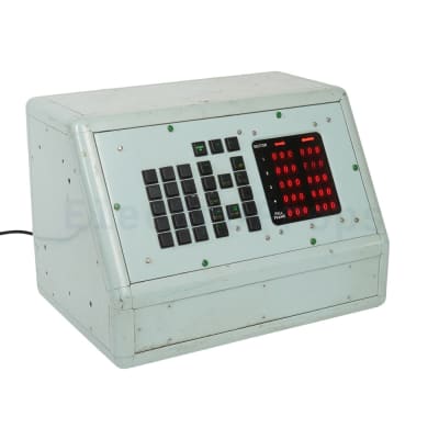 Practical Navy Control Console With Red Digit Display