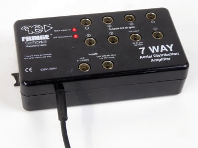 TV aerial signal splitter box