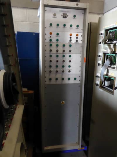 Tall electrical control/plant room power /switchgear cabinets