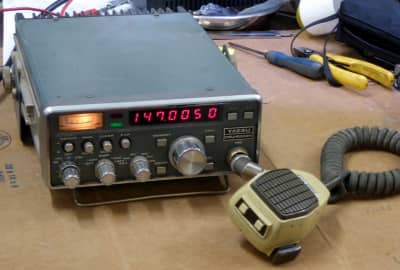 Yaesu practical radio transmitter/receiver. 