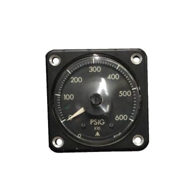 Black square analogue electrical meters/gauges