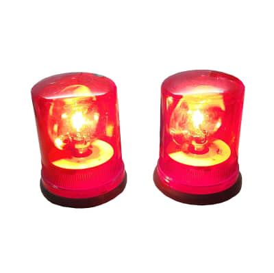 Rotating Red Beacon Light