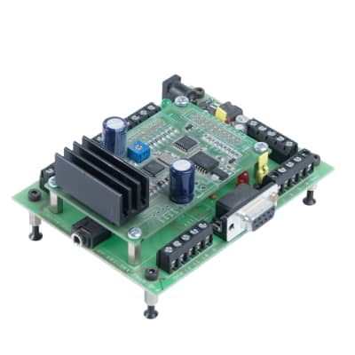 Double stacked Printed Circuit Boards with fins & terminal strips
