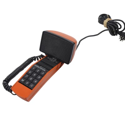 Zenitel Stentofon Norway Vintage Orange Telephone 