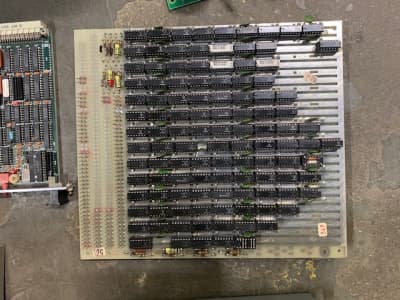 1970s Circuit board with micro chips
