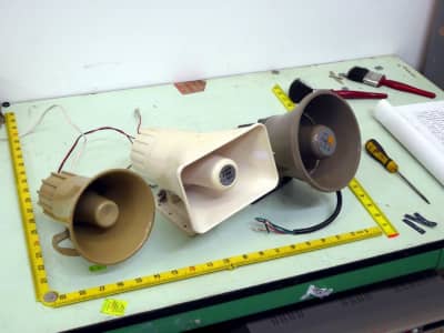 Further selection of small horn/Tannoy speakers