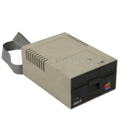 Apple 2 computer floppy disk drive