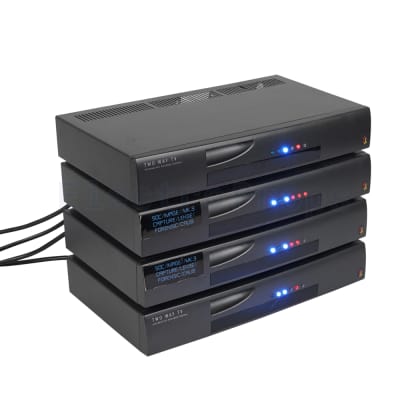 Black Twinkly Desktop Box With Red & Blue LED's