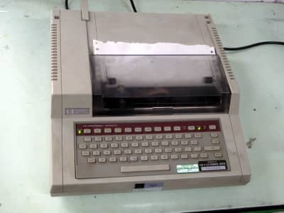 Hewlett Packard 3396 desktop chromatography printing computer