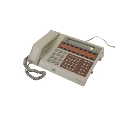 Beige Office Desk Phone