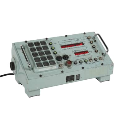  Military Sloping console With Chunky Buttons & Animated Numbers & LEDs