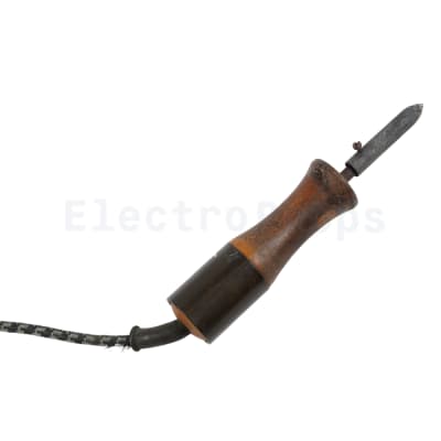 Vintage wooden handled Soldering Iron