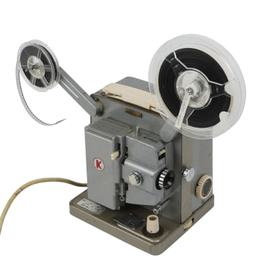 Practical, cold war style 8mm cine film projector