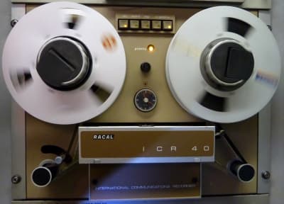 Practical rack mounting reel to reel tape drives