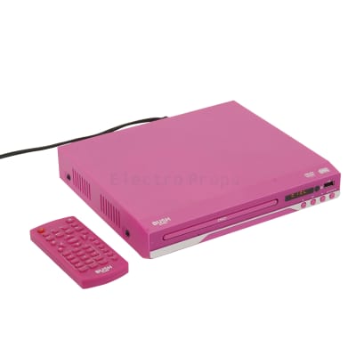 Bush Pink DVD Player