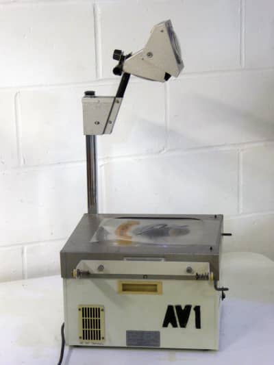 Practical 1960s-1970s Overhead projector