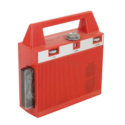 Red Cassette Radio