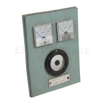 Naval Panel With Meters & Dials