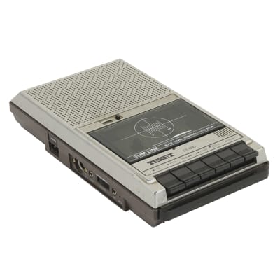 Texet silver cassette tape recorder