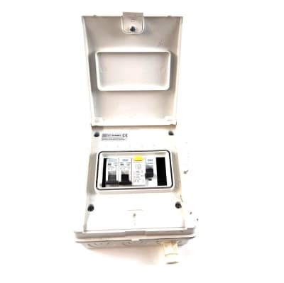 Gloss White Metal Fuse Switchboard