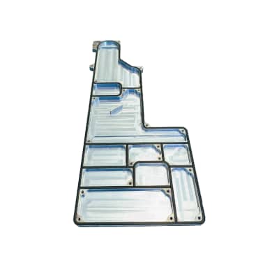 Intricately machined Metal printed Circuit Board compartments
