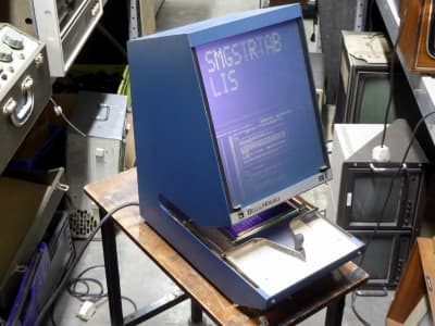 Bell & Howell SR1 practical microfiche viewer