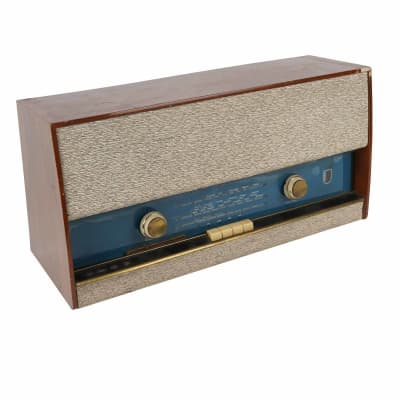 1960s table top Bush radio in wooden case
