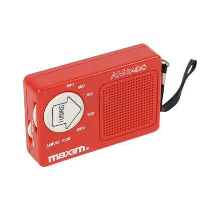Orange Portable Radio