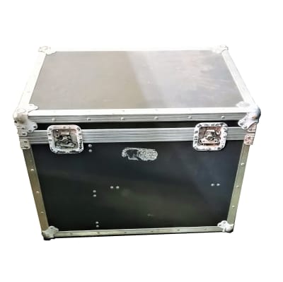 Grey Silver edged studio flight case