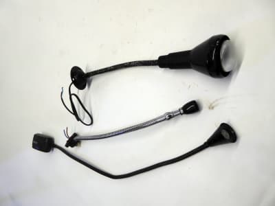 Selection of goose neck, flexible stem lights