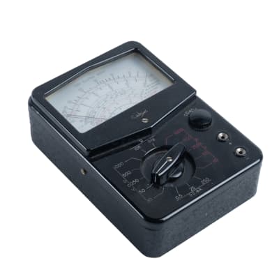 Black bakelite analogue Multimeter