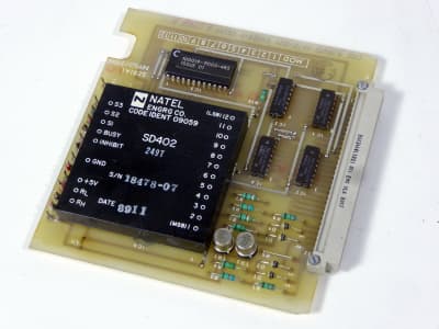 Military Printed Circuit Board with chips, module, coloured components