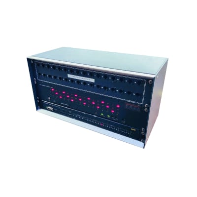 Network Cabinet With Red Flashing LED's